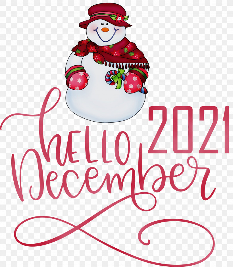 Christmas Day, PNG, 2615x3000px, Hello December, Bauble, Christmas Day, Christmas Tree, December Download Free