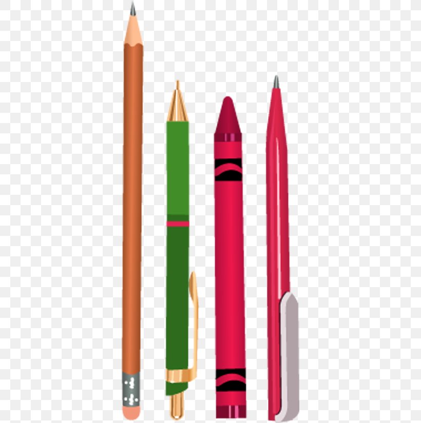 Colored Pencil Stationery, PNG, 346x825px, Pencil, Color, Colored Pencil, Crayon, Drawing Download Free