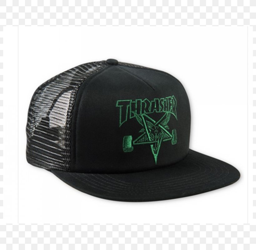 T-shirt Trucker Hat Baseball Cap Thrasher, PNG, 800x800px, Tshirt, Baseball Cap, Beanie, Black, Brand Download Free