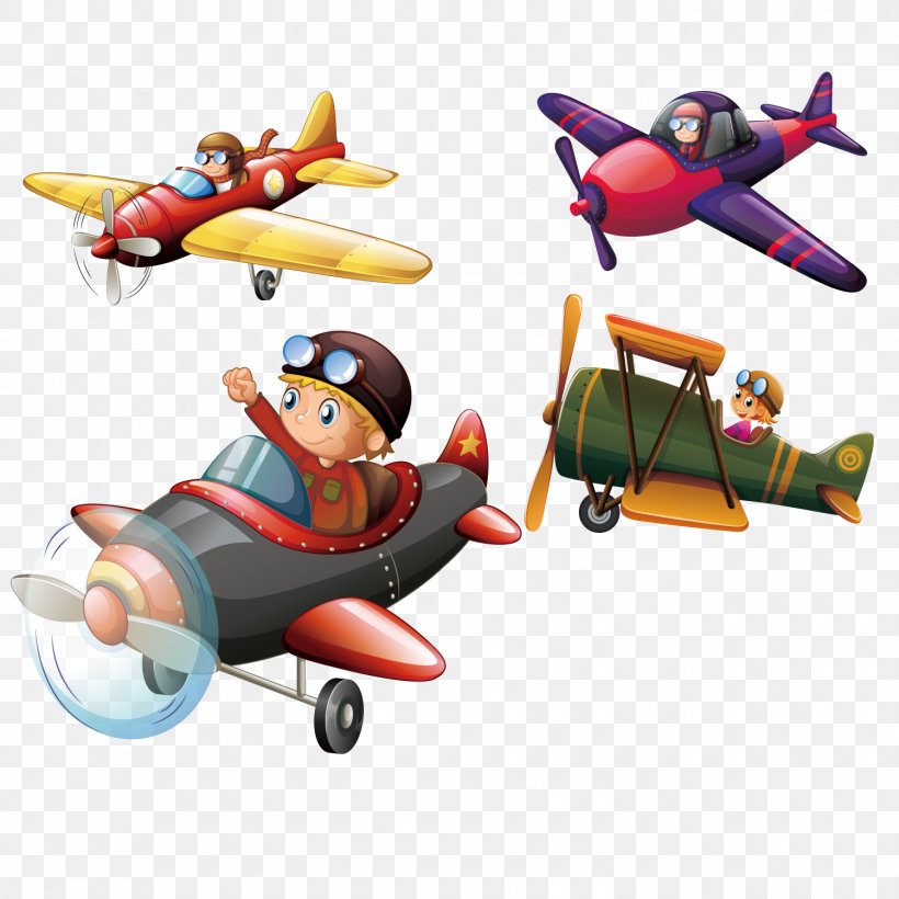 Airplane Aircraft Flight Illustration, PNG, 1500x1500px, Airplane, Aircraft, Aviation, Cartoon, Drawing Download Free