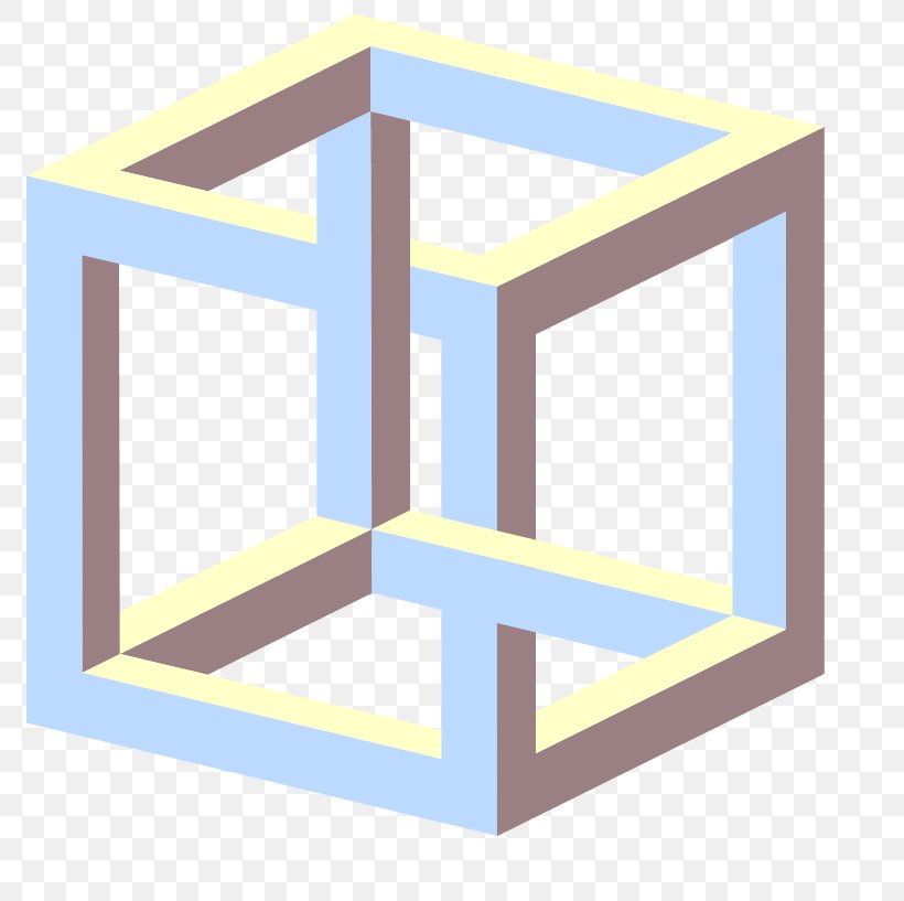 Impossible Cube Impossible Object Necker Cube Drawing, PNG, 793x817px, Impossible Cube, Cube, Dimension, Drawing, Edge Download Free