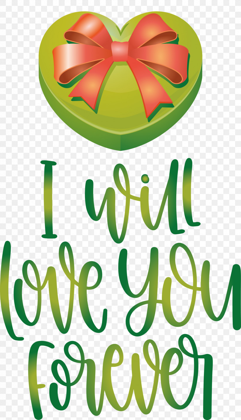 Love You Forever Valentines Day Valentines Day Quote, PNG, 1721x3000px, Love You Forever, Biology, Green, Leaf, Line Download Free