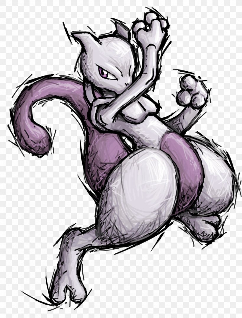 Mewtwo Drawing Super Smash Bros. Melee DeviantArt Sketch, PNG, 1280x1679px, Watercolor, Cartoon, Flower, Frame, Heart Download Free