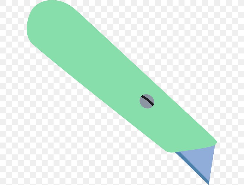 Putty Knife Utility Knives Blade Clip Art, PNG, 640x623px, Knife, Blade, Craft, Cutlery, Green Download Free