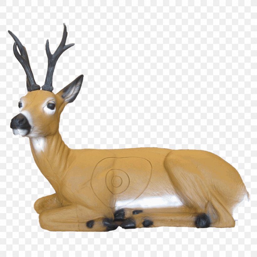 Shooting Targets Roe Deer Reindeer LongLife Liegender Rehbock Archery, PNG, 900x900px, Shooting Targets, Animal, Animal Figure, Antelope, Antler Download Free