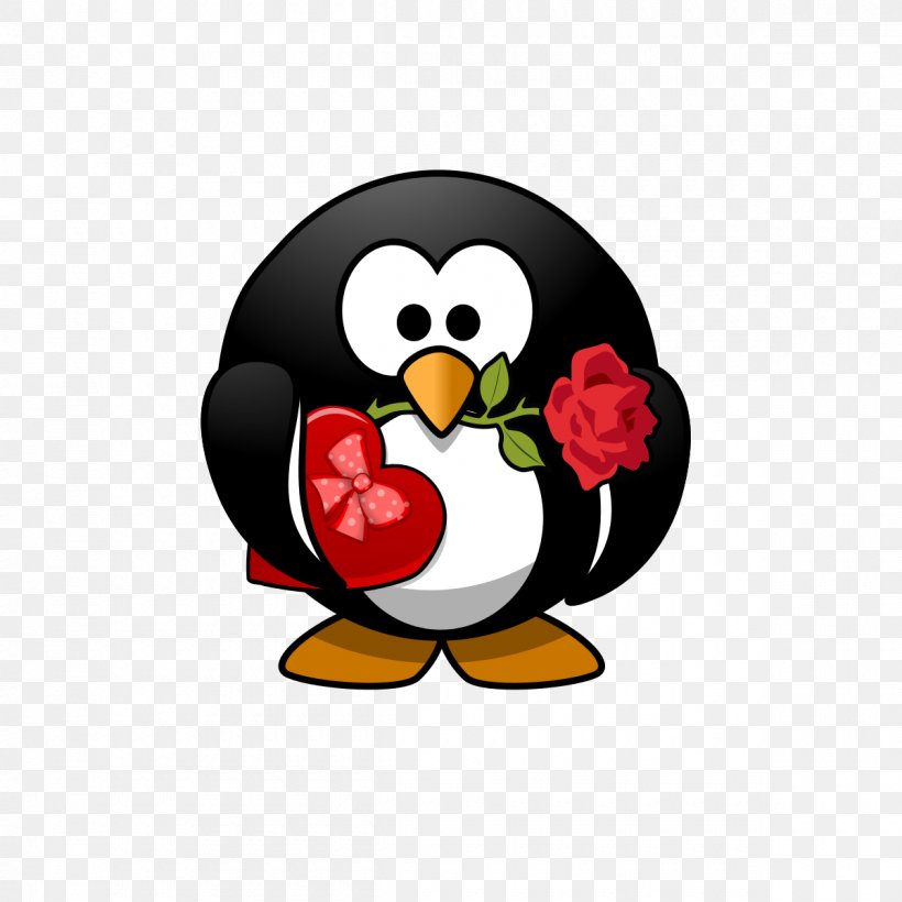 Wedding Invitation Penguin Valentine's Day Gift Greeting & Note Cards, PNG, 1200x1200px, Wedding Invitation, Anniversary, Beak, Bird, Birthday Download Free