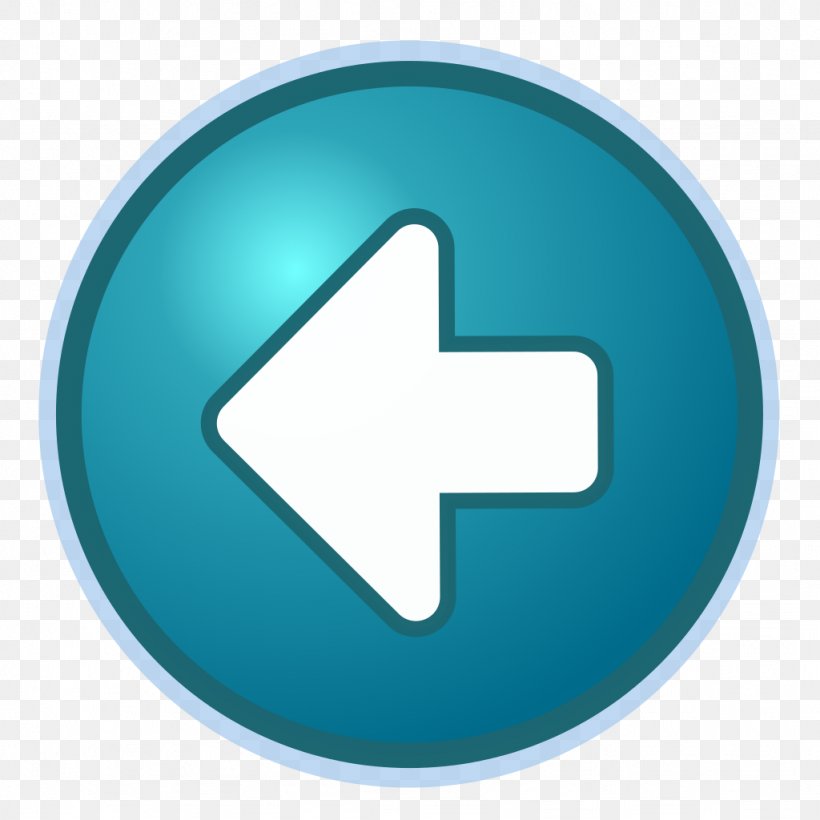 Arrow Symbol, PNG, 1024x1024px, Symbol, Aqua, Brand, Button, Computer Software Download Free