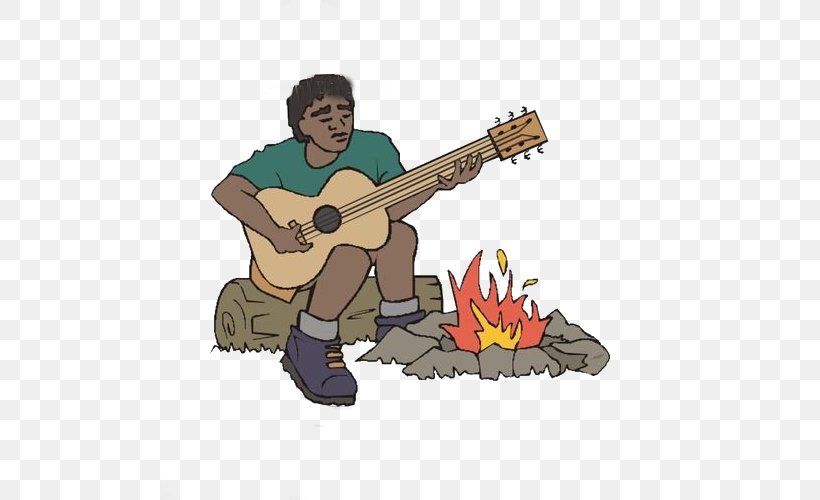 The Guitar Player Illustration, PNG, 500x500px, Guitar, Art, Cartoon,  Coreldraw, Drawing Download Free