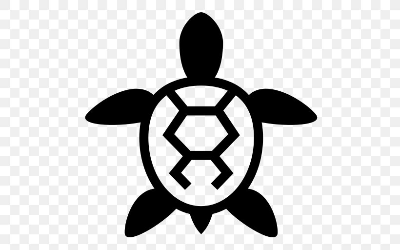 Turtle Symbol, PNG, 512x512px, Turtle, Artwork, Black And White, Logo, Sea Turtle Download Free