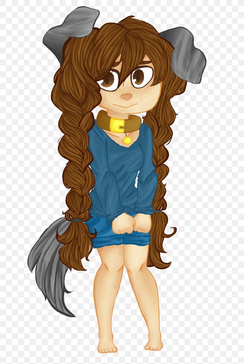 Vertebrate Brown Hair Cartoon, PNG, 652x1224px, Watercolor, Cartoon, Flower, Frame, Heart Download Free