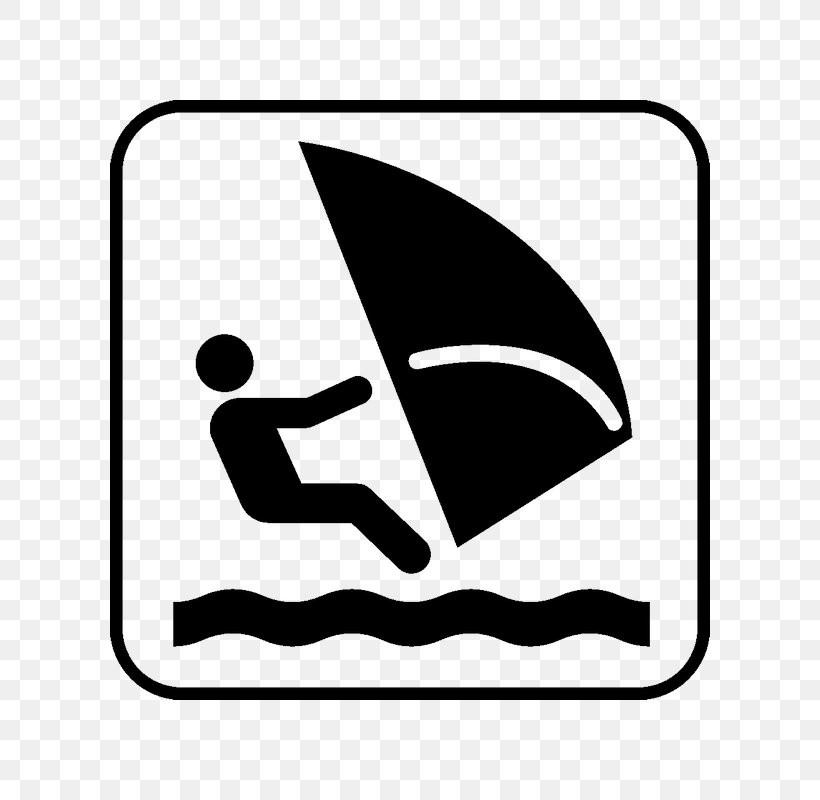 Windsurfing Surfboard Clip Art, PNG, 800x800px, Surfing, Area, Big Wave Surfing, Black, Black And White Download Free