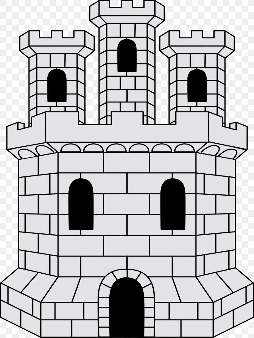 dunstanburgh castle black and white clipart