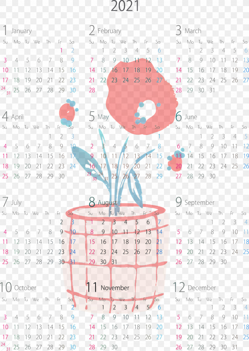 2021 Yearly Calendar, PNG, 2133x3000px, 2021 Yearly Calendar, Calendar System, Geometry, Line, Mathematics Download Free
