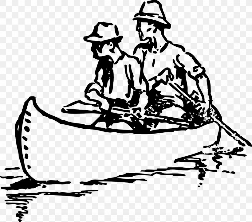 Canoe Camping Drawing Rowing Clip Art, PNG, 1280x1130px, Canoe, Art, Artwork, Black, Black And White Download Free