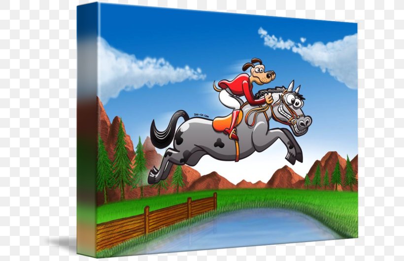 Horse Paper Post Cards Dog Equestrian, PNG, 650x531px, Horse, Canidae, Cartoon, Cattle, Cattle Like Mammal Download Free