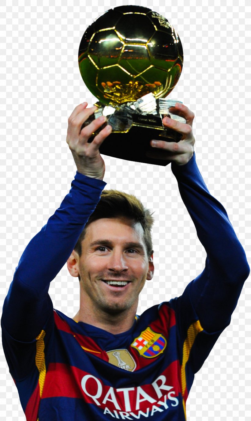 Lionel Messi Trophy FC Barcelona American Football Protective Gear, PNG, 834x1398px, Lionel Messi, American Football, American Football Protective Gear, Award, Ball Download Free
