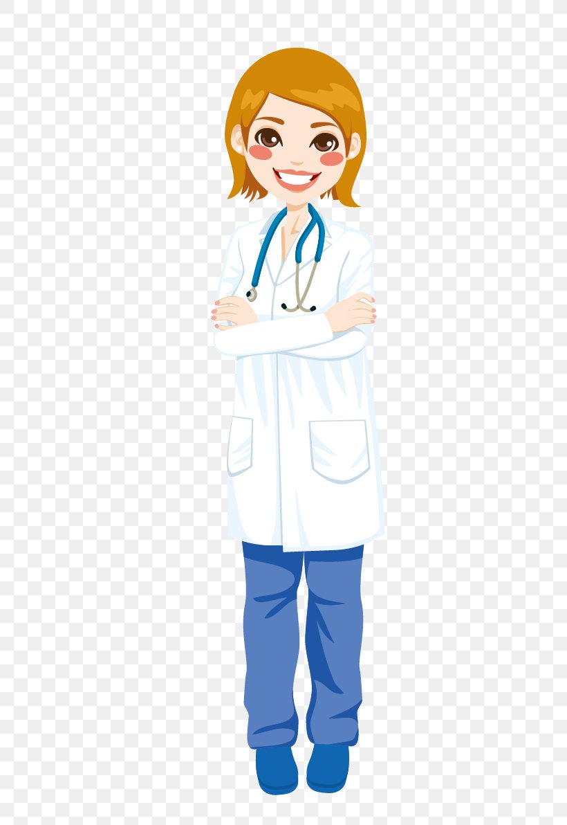 Physician Cartoon, PNG, 553x1192px, Watercolor, Cartoon, Flower, Frame, Heart Download Free