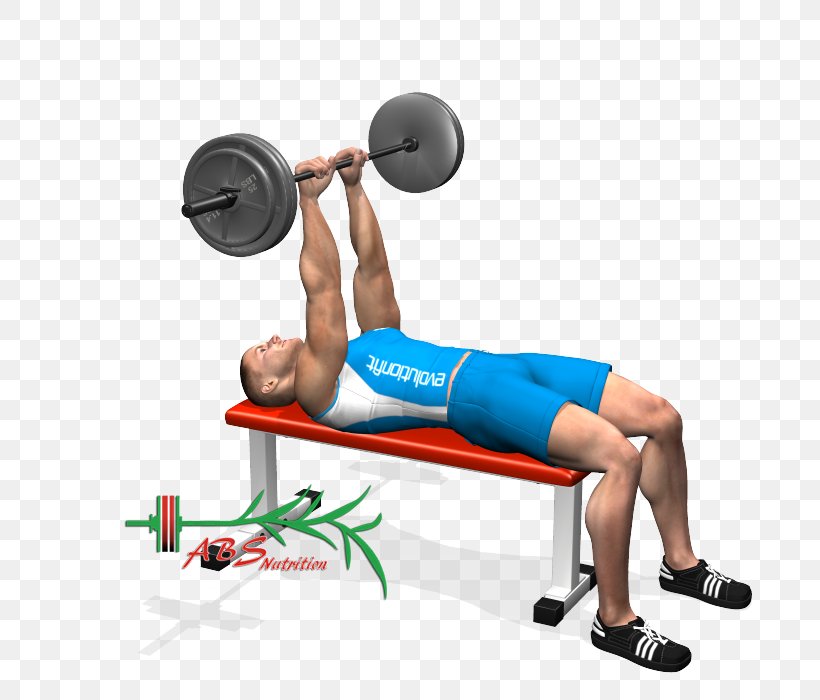 Weight Training Barbell Triceps Brachii Muscle Lying Triceps Extensions, PNG, 700x700px, Watercolor, Cartoon, Flower, Frame, Heart Download Free
