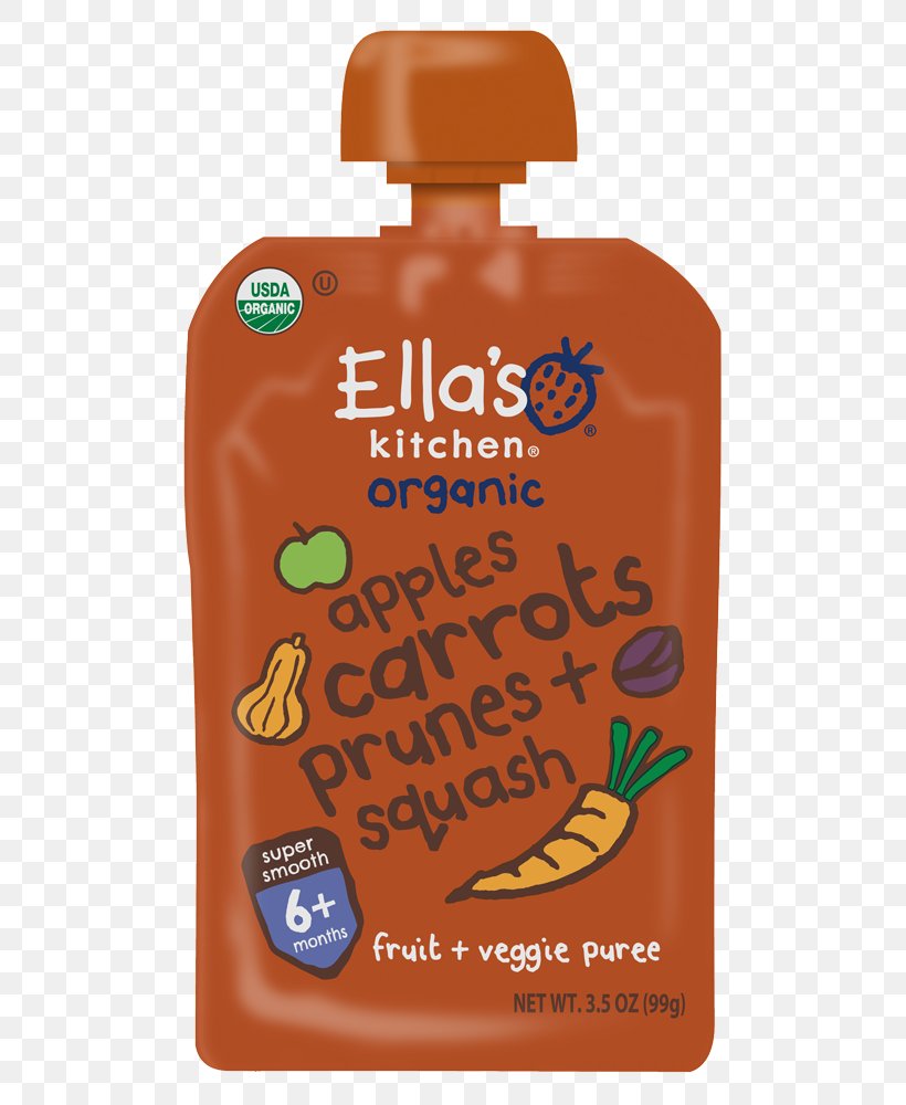 Baby Food Ella's Kitchen Broccoli Pears + Peas Orange Drink, PNG, 533x1000px, Baby Food, Apple, Butternut Squash, Carrot, Food Download Free