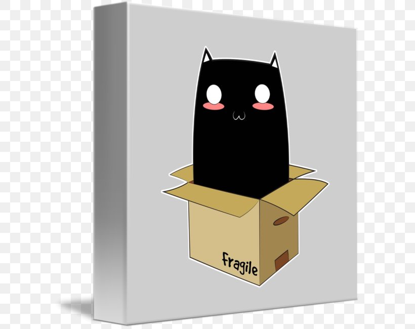 Black Cat Box Industrial Design, PNG, 606x650px, Cat, Black Cat, Box, Carnivoran, Cartoon Download Free