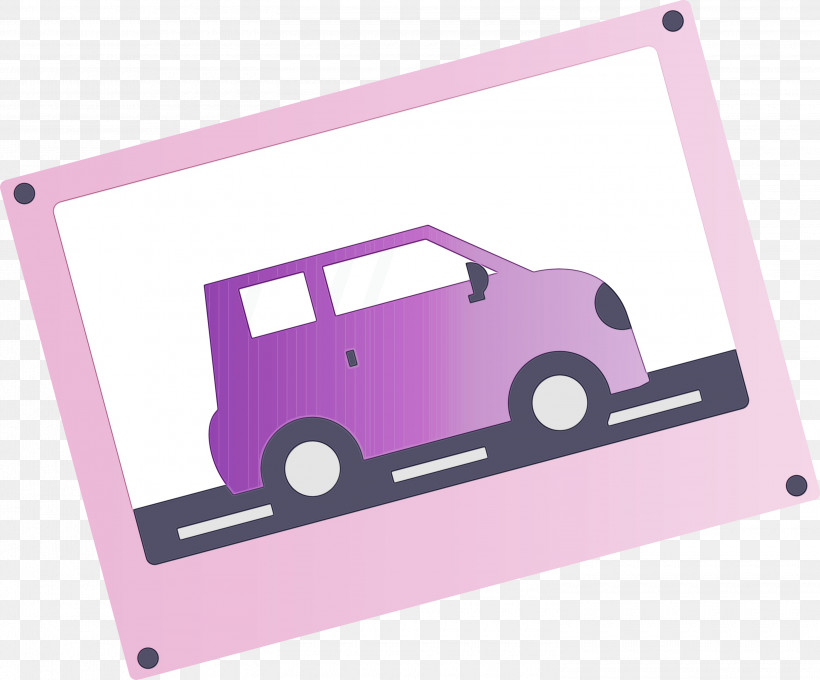 Pink Vehicle Transport Car, PNG, 3000x2488px, Polaroid, Car, Paint, Pink, Polaroid Photo Download Free