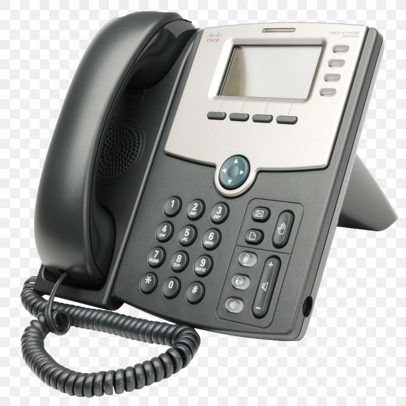 VoIP Phone Voice Over IP Telephone Session Initiation Protocol Cisco SPA 502G, PNG, 1600x1600px, Voip Phone, Business Telephone System, Caller Id, Cisco, Cisco Spa 502g Download Free