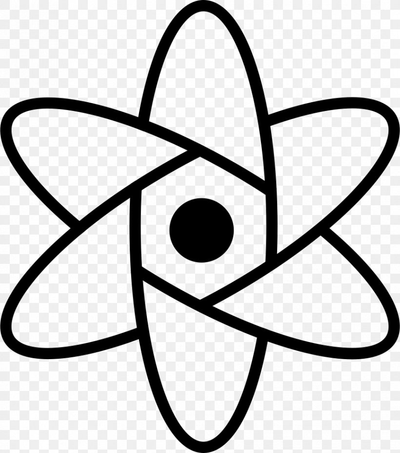 Atomic Theory Chemistry Science Symbol, PNG, 866x980px, Atom, Atomic Nucleus, Atomic Theory, Atomsymbol, Blackandwhite Download Free