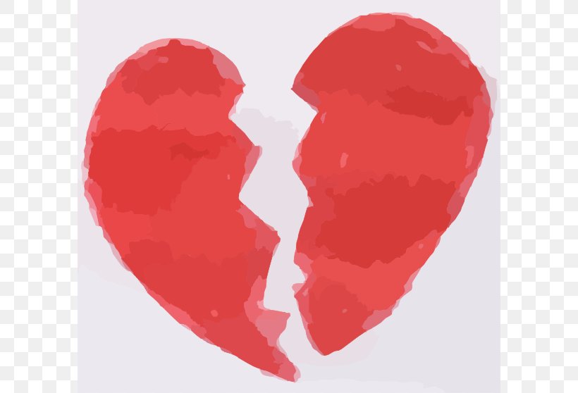 Broken Heart Clip Art, PNG, 600x558px, Watercolor, Cartoon, Flower, Frame, Heart Download Free