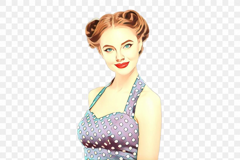 Polka Dot, PNG, 2448x1632px, Cartoon, Beauty, Forehead, Hair, Hairstyle Download Free