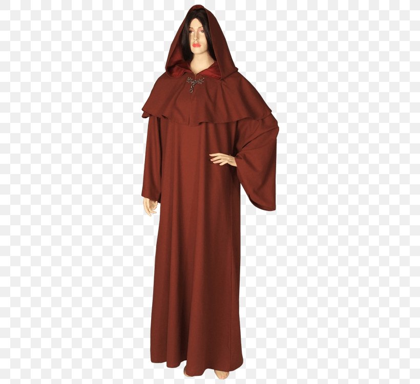 Robe Hood Clothing Cloak Cape, PNG, 750x750px, Robe, Cape, Cloak, Clothing, Clothing Accessories Download Free