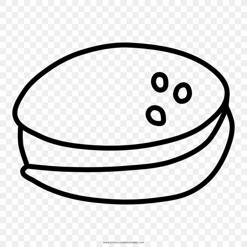 Hamburger Coloring Book Fast Food Drawing Black And White, PNG, 1000x1000px, Hamburger, Area, Ausmalbild, Black, Black And White Download Free