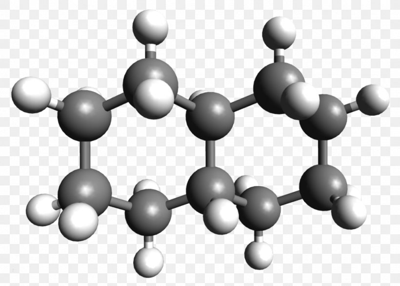 Molecule Decalin Chemical Formula Chemical Synthesis Molar Mass, PNG, 1024x732px, Molecule, Anabolism, Black And White, Butane, Chemical Formula Download Free