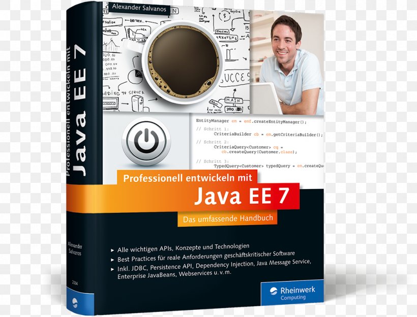 Windows 10 Pro : Das Umfassende Handbuch Professionell Entwickeln Mit Java EE 8: Das Umfassende Handbuch. Aktuell Zu Jakarta EE Java Platform, Enterprise Edition, PNG, 1051x800px, Java Platform Enterprise Edition, Book, Brand, Hyperv, Java Download Free