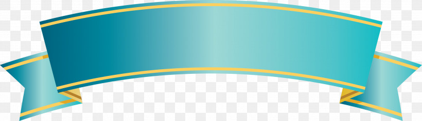 Arch Ribbon, PNG, 3000x867px, Arch Ribbon, Aqua, Line, Turquoise Download Free