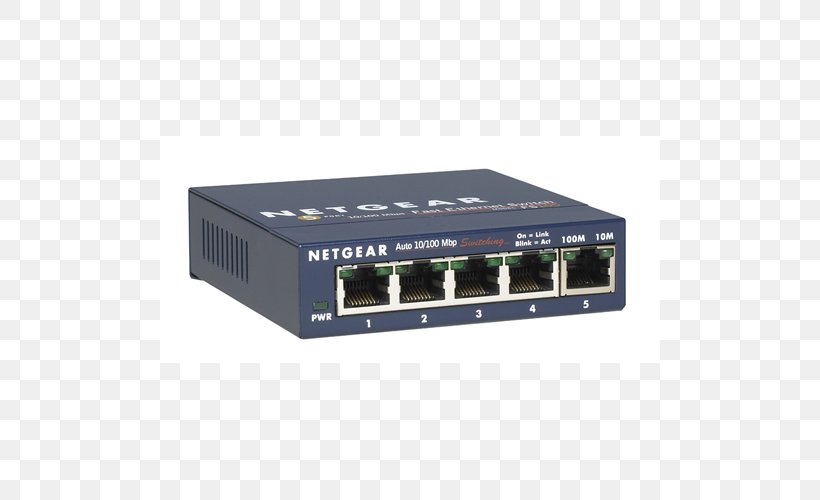 Network Switch Gigabit Ethernet Fast Ethernet Power Over Ethernet, PNG, 500x500px, Network Switch, Category 5 Cable, Computer Network, Electronic Component, Electronic Device Download Free