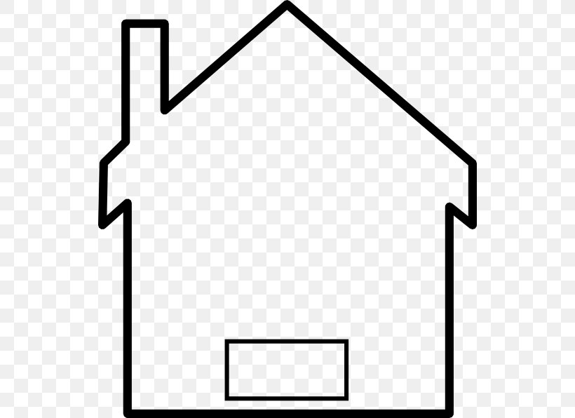 House Building Clip Art, PNG, 540x596px, House, Area, Art, Black, Black And White Download Free