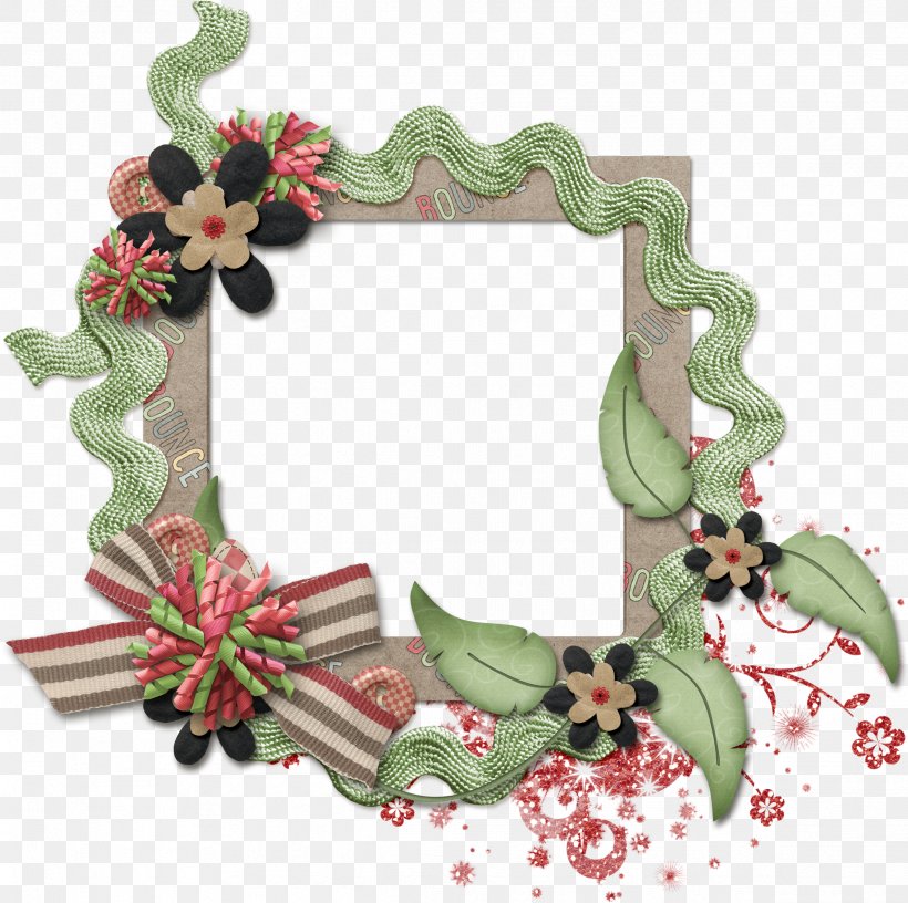 Picture Frames Digital Scrapbooking, PNG, 2388x2378px, Picture Frames, Art, Blog, Christmas, Christmas Decoration Download Free