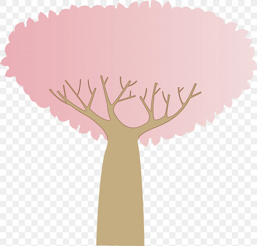 Pink M Antler Font M-tree Meter, PNG, 3000x2869px, Abstract Tree, Antler, Cartoon Tree, Meter, Mtree Download Free