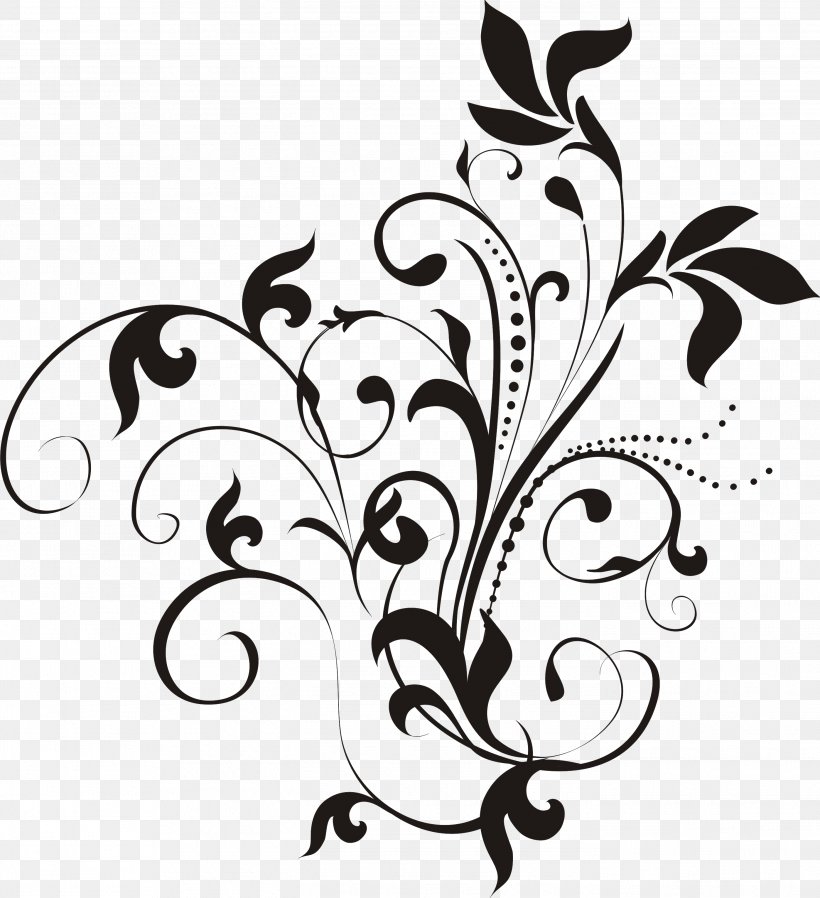 Floral Design Drawing Flower Art, PNG, 2794x3060px, Floral Design, Art, Artwork, Audi A6 C5, Black And White Download Free