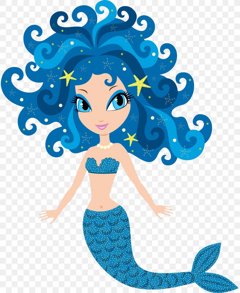 Mermaid Cartoon Drawing Illustration, PNG, 813x1000px, Mermaid, Art, Blue,  Cartoon, Drawing Download Free