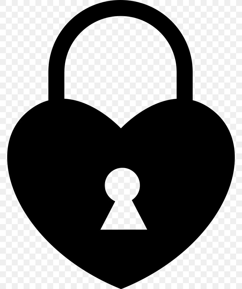 Padlock Heart Key, PNG, 772x980px, Padlock, Black And White, Heart, Key, Lock Download Free