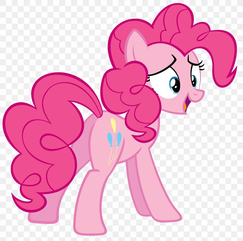 Pony Pinkie Pie Rainbow Dash Twilight Sparkle Rarity, PNG, 3000x2972px, Watercolor, Cartoon, Flower, Frame, Heart Download Free