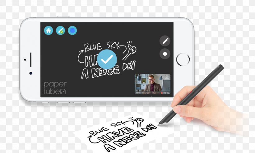 Smartphone Laptop Digital Pen Electronics Livescribe, PNG, 1000x600px, Smartphone, Brand, Communication Device, Computer, Computer Accessory Download Free