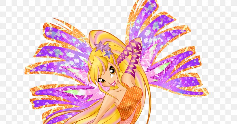 Stella Bloom Musa Tecna Winx Club: Believix In You, PNG, 1200x630px, Stella, Alfea, Bloom, Butterflix, Butterfly Download Free