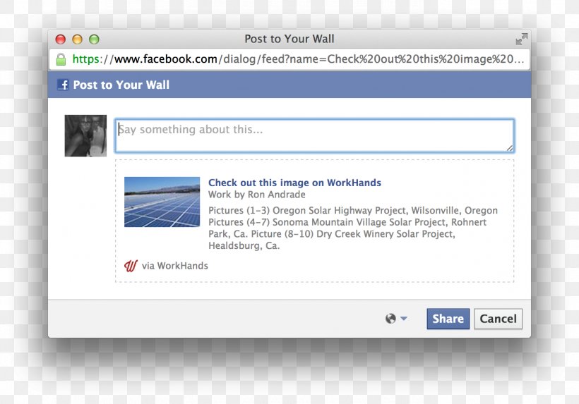 Facebook Messenger Thumbnail Pop-up Ad, PNG, 1378x964px, Facebook, Area, Blog, Brand, Computer Download Free