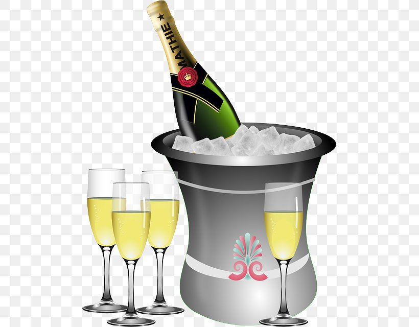 New Year's Day New Year's Eve Party Clip Art, PNG, 497x640px, New Year, Alcoholic Beverage, Bottle, Champagne, Chinese New Year Download Free