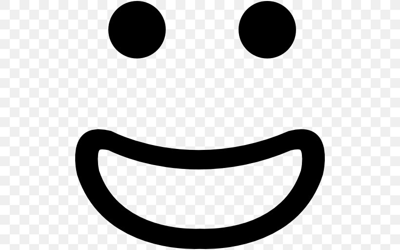 Smiley Emoticon Clip Art, PNG, 512x512px, Smiley, Black And White, Emoticon, Emotion, Face Download Free