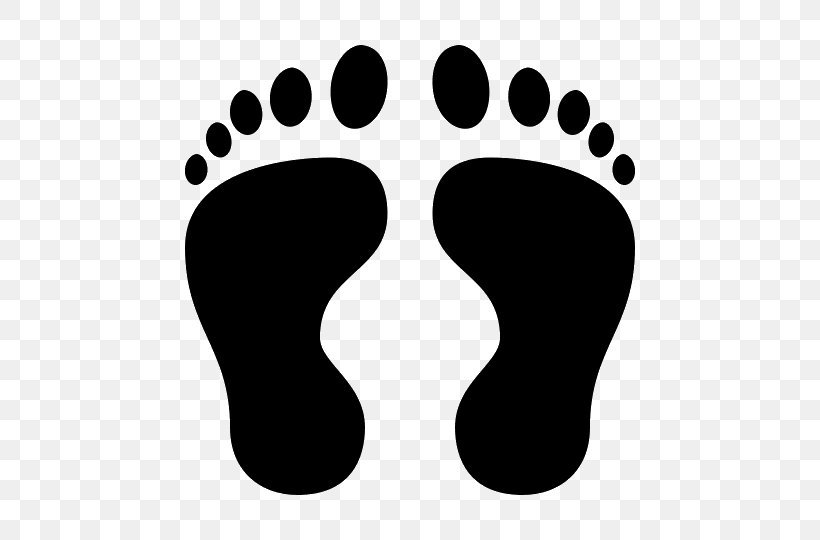 Footprint Female Clip Art, PNG, 540x540px, Footprint, Black And White, Ecological Footprint, Female, Flat Design Download Free