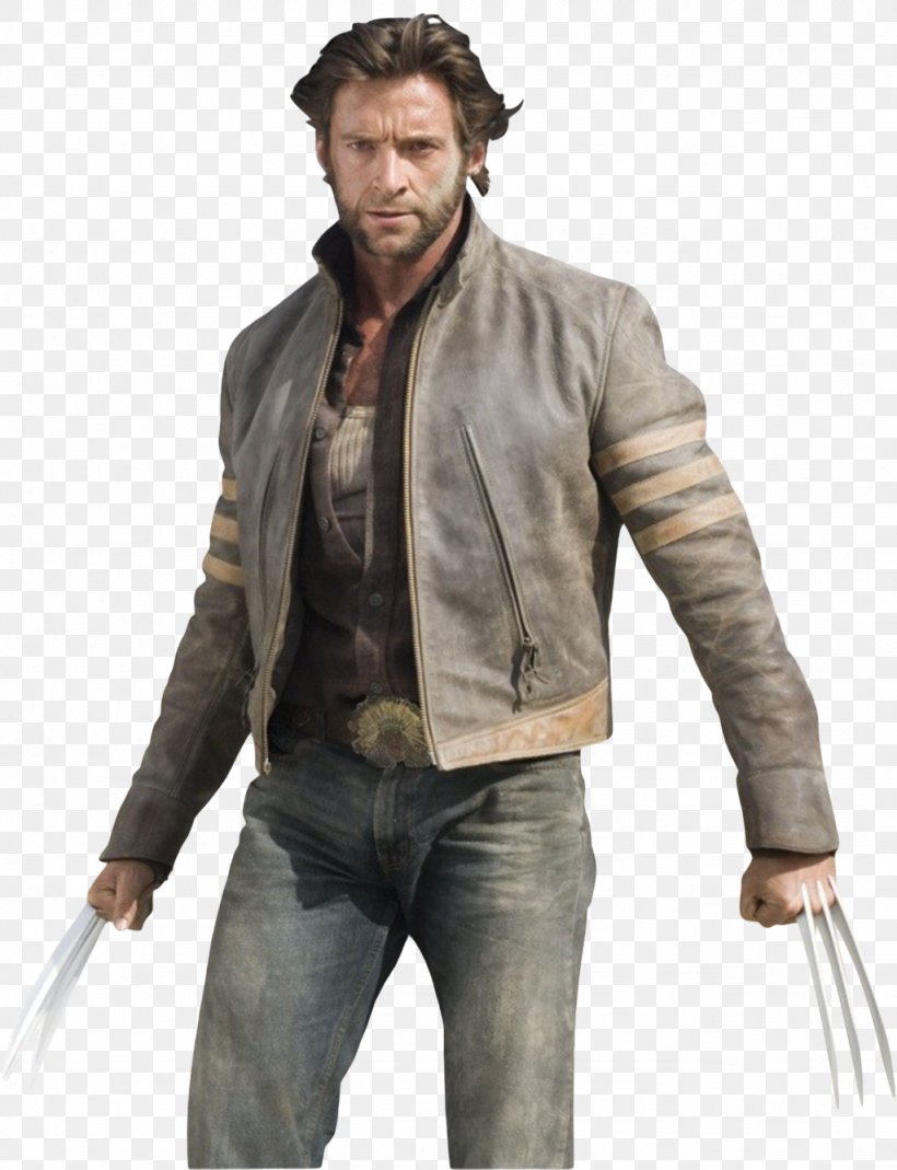 Hugh Jackman X-Men Origins: Wolverine Leather Jacket, PNG, 1024x1335px, Hugh Jackman, Clothing, Coat, Daken, Facial Hair Download Free