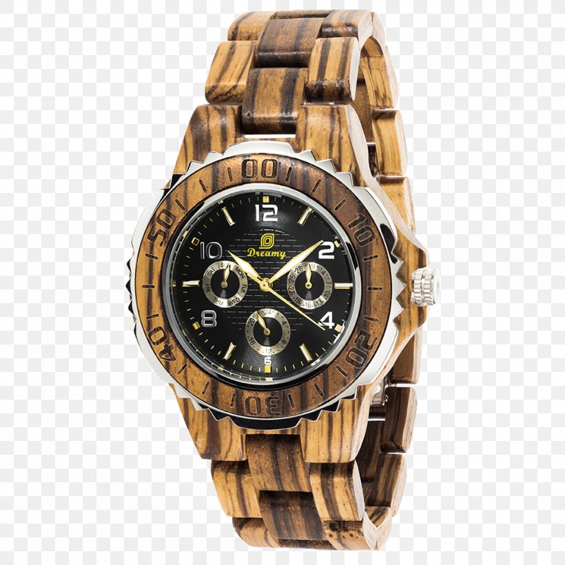 Watch Strap Zebrawood Watch Strap, PNG, 1000x1000px, Watch, Brand, Brown, Clothing Accessories, Craft Download Free